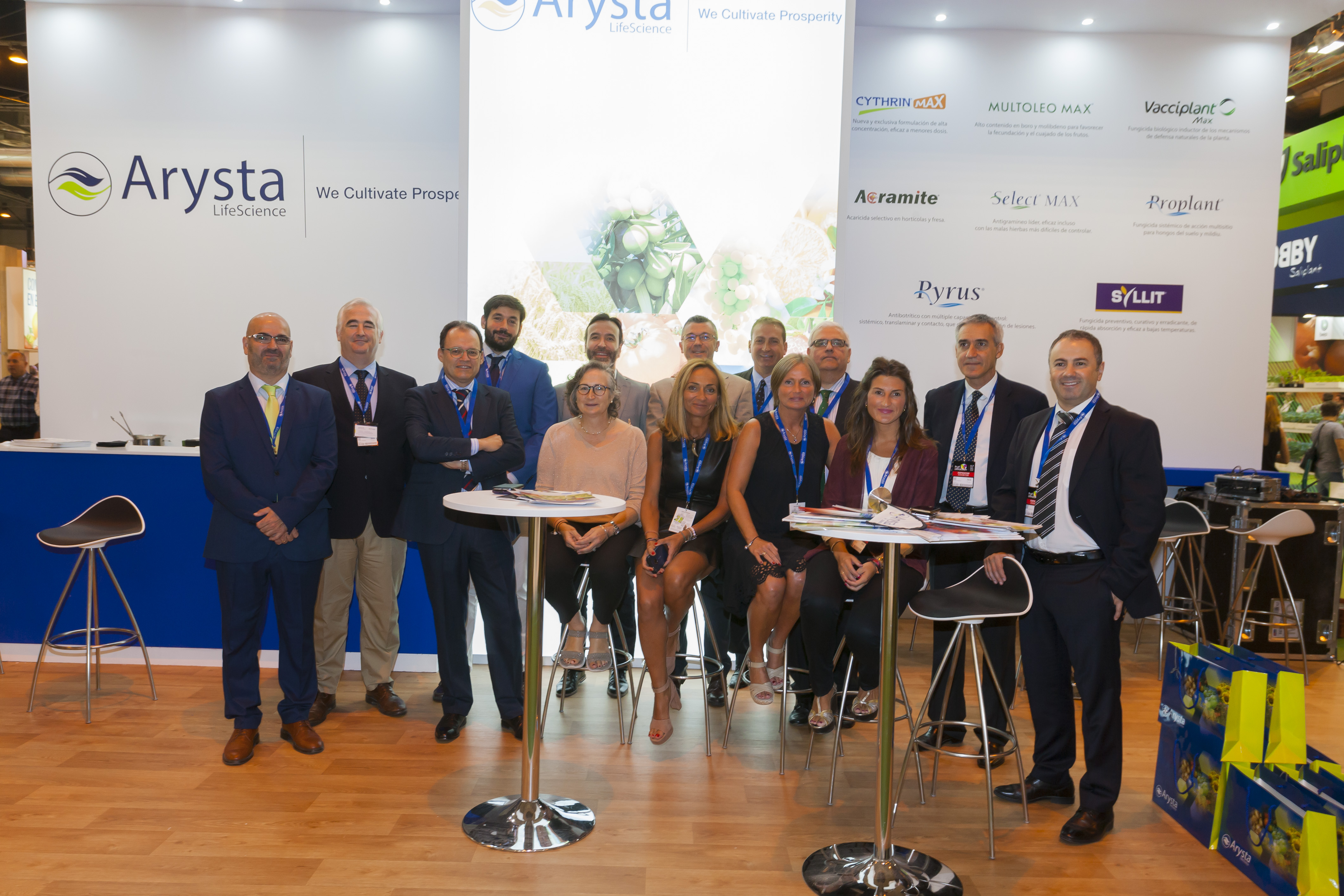 equipo Arysta LifeSicience Iberia