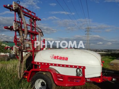 Aplicación de fitosanitarios en olivar 